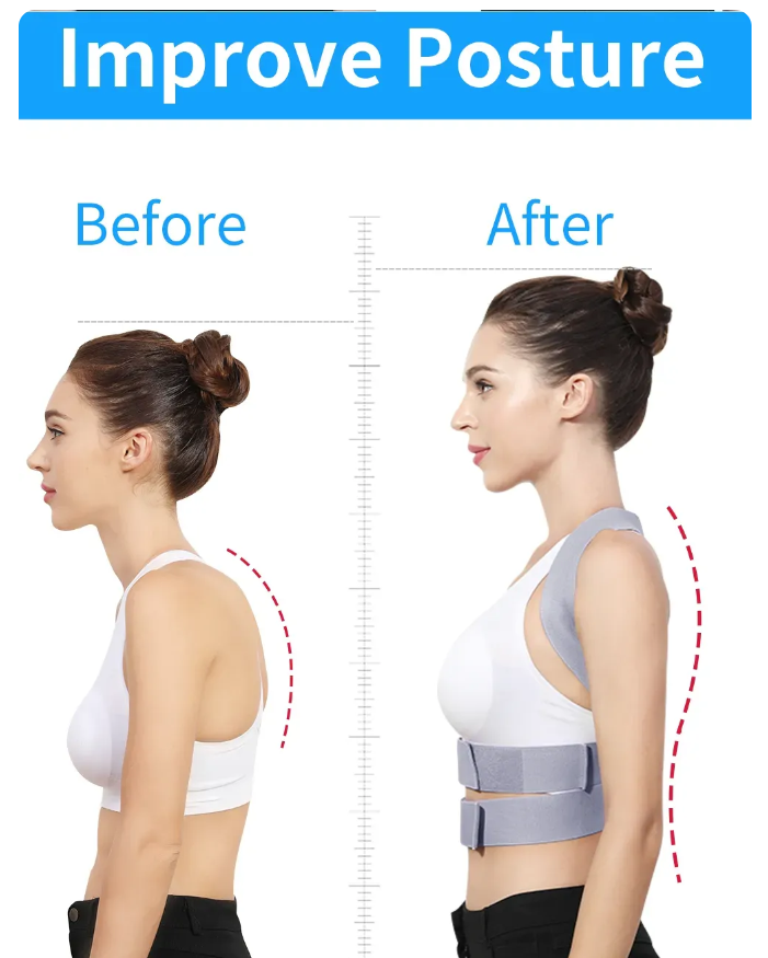 دعامة تصحيح وضعية الظهر الطبية — تخلص من الانحناء والألم نهائياً
